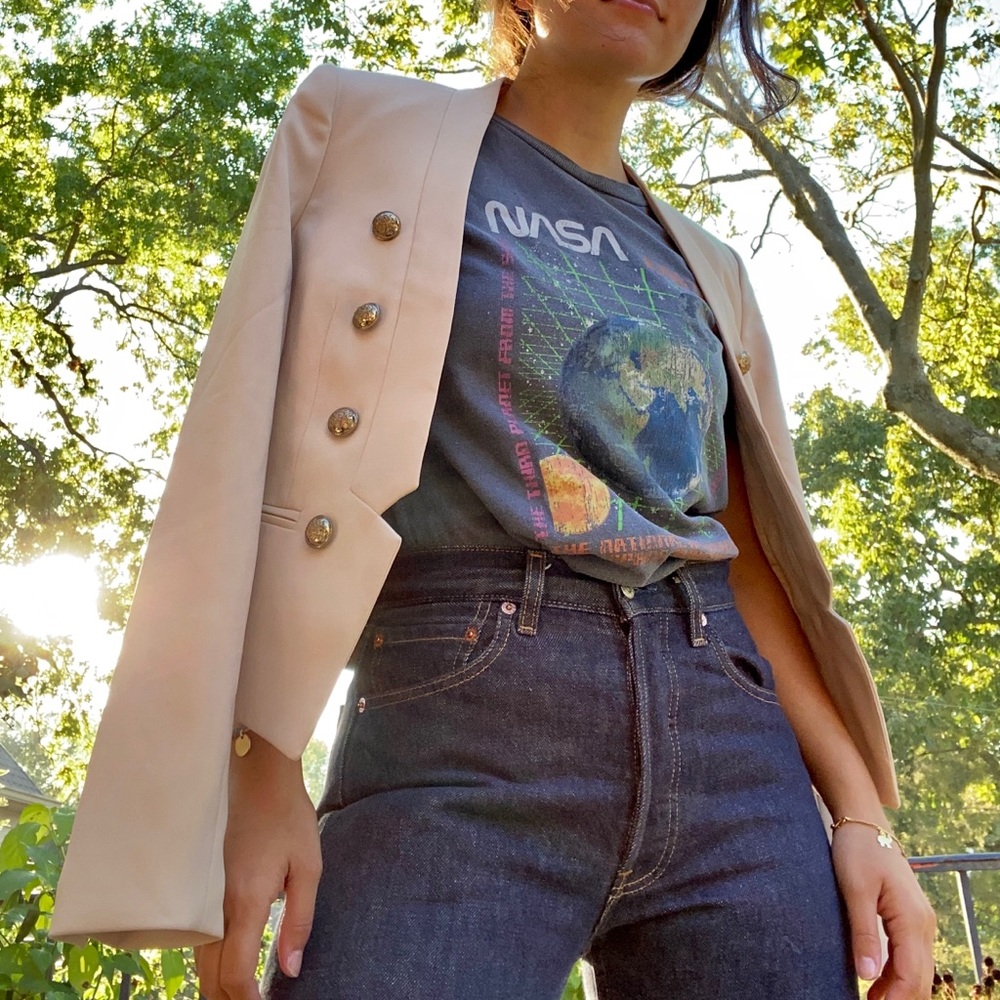 SOLD—Pale Pink Blazer
